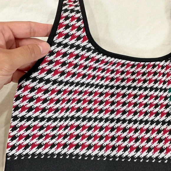 FABLETICS CAMRYN HOUNDSTOOTH SEAMLESS BRA - Picture 5 of 8